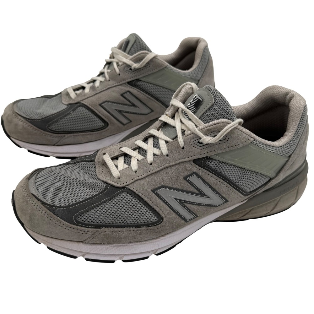New Balance 990v5 Grey Made in USA Mens Size 13 4E Wide M990GL5
